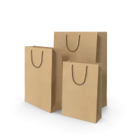 Paper Shopping Bags Kraft.H03.2k