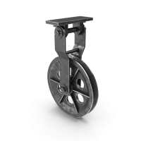 Pulley-Wheel-with-Ceiling-Mount.G07.2k